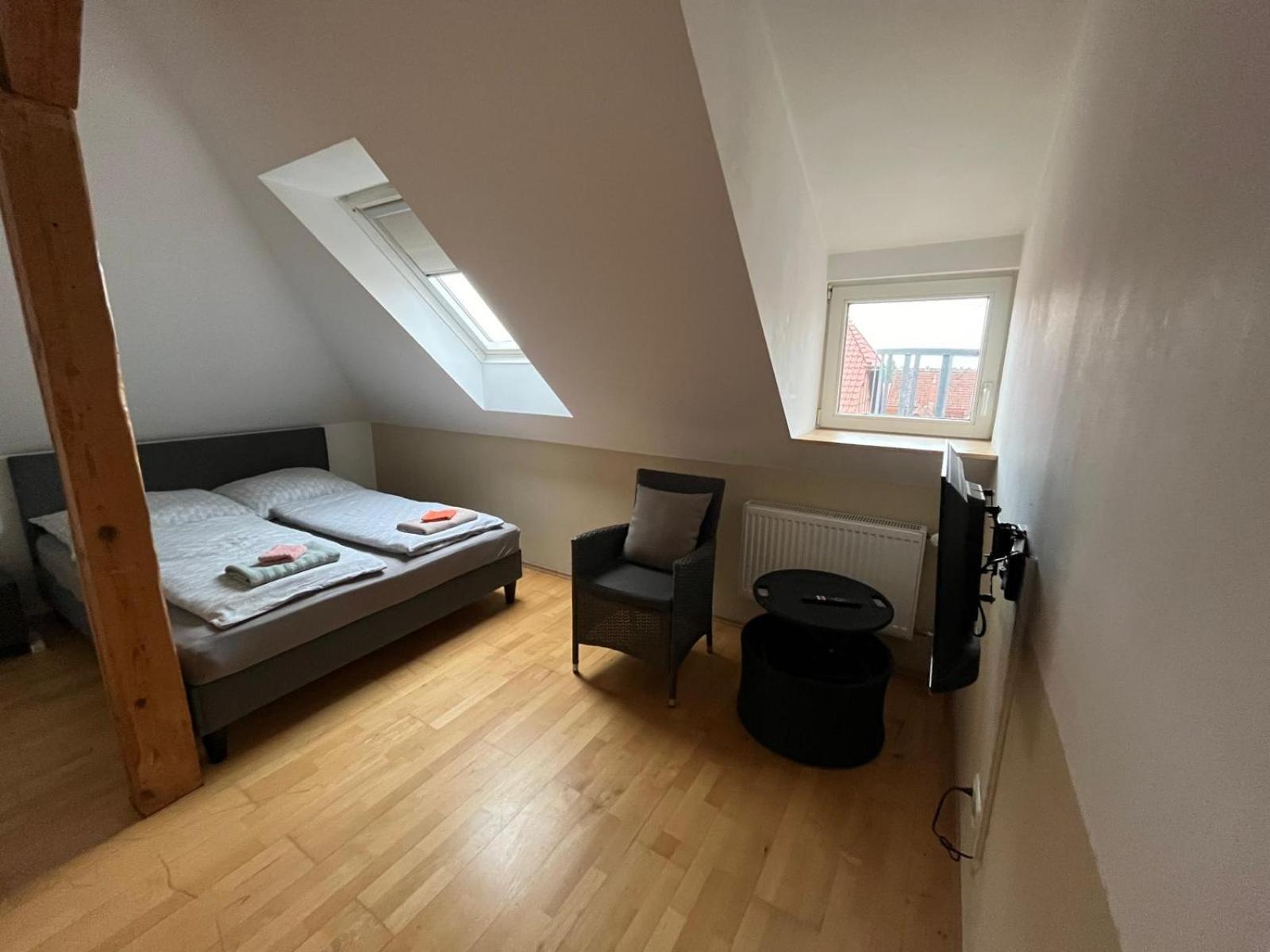 Doppelzimmer, Tv- Bad, Kuehlschrank- Parkplatz-17 Meine 外观 照片